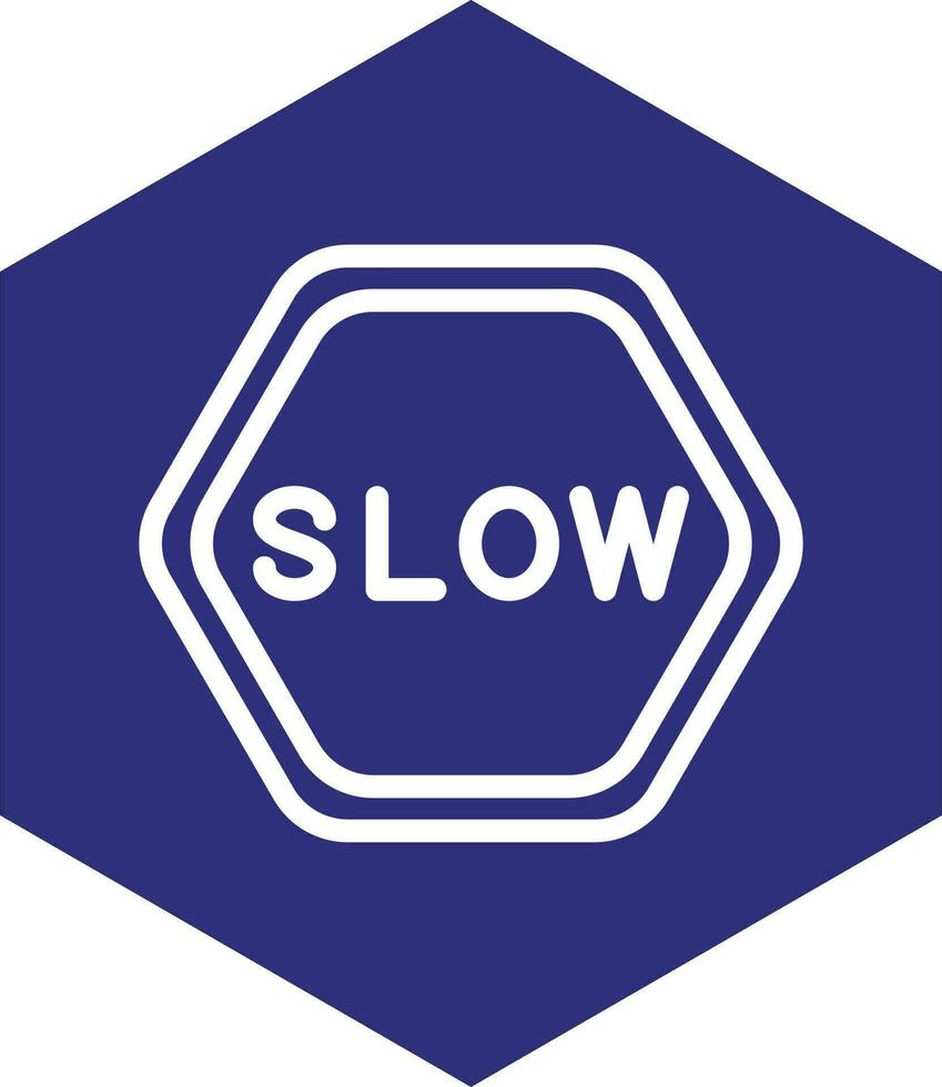Slow Vector Icon Design