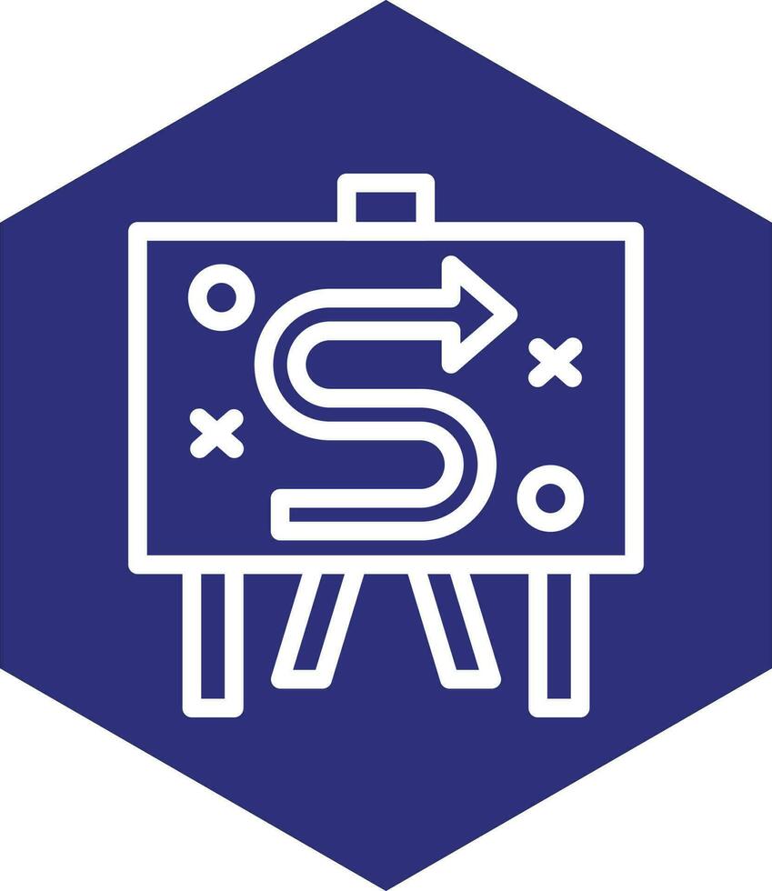 Strategy Vector Icon Design