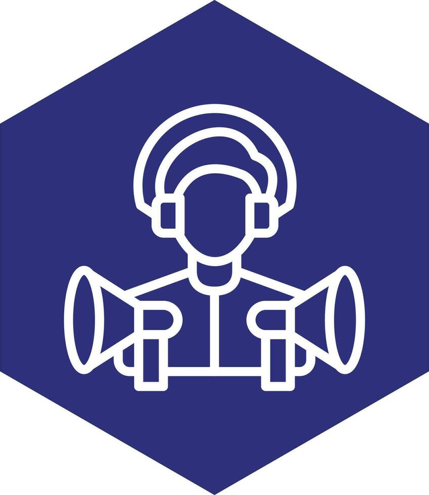 Customer Support Vector Icon Design