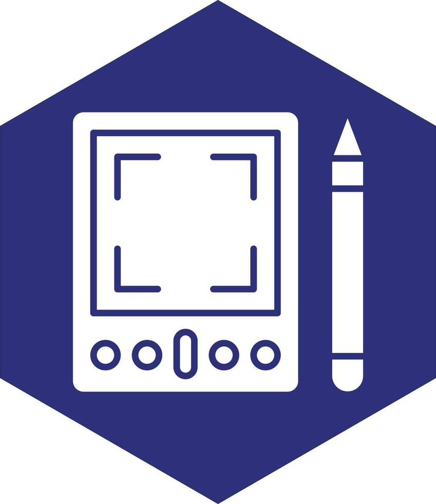 Graphic Tablet Vector Icon design