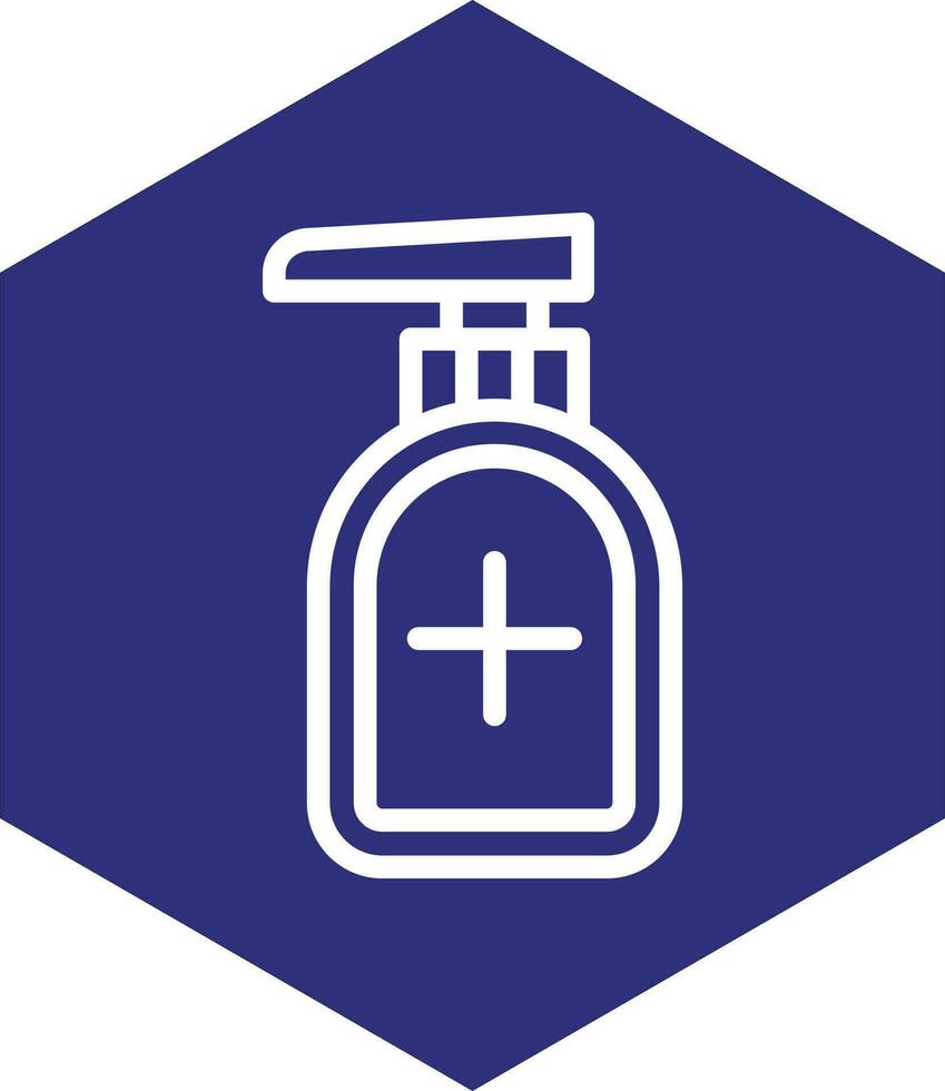 Hand Sanitizer Vector Icon Design