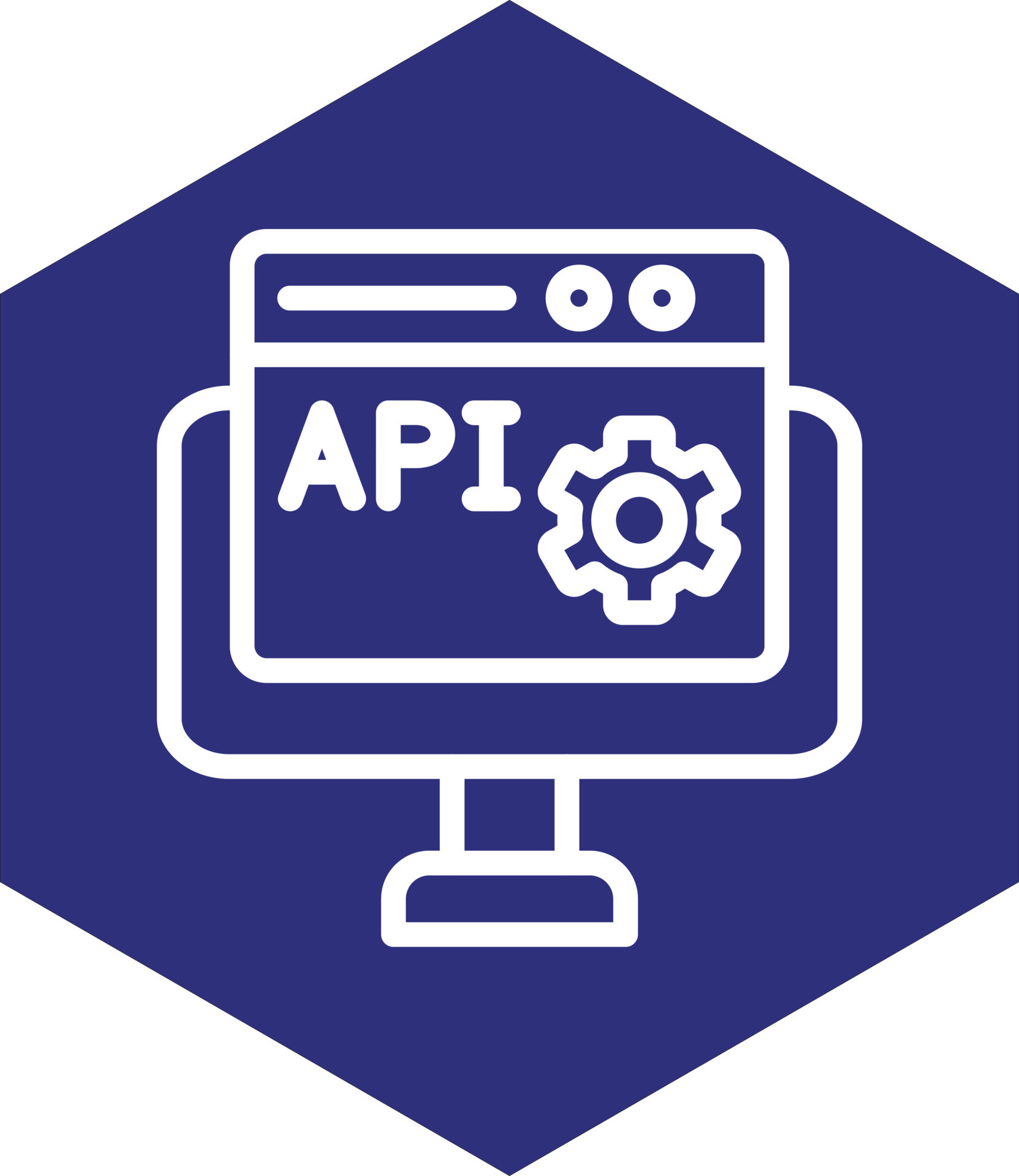 Web API Vector Icon Design 23318647 Vector Art at Vecteezy
