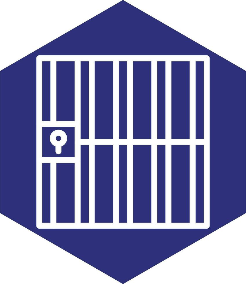 Jail Vector Icon Design