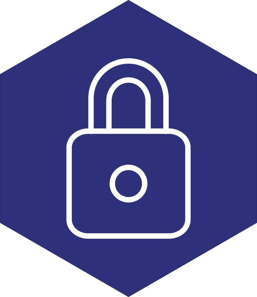 Locked Vector Icon Design
