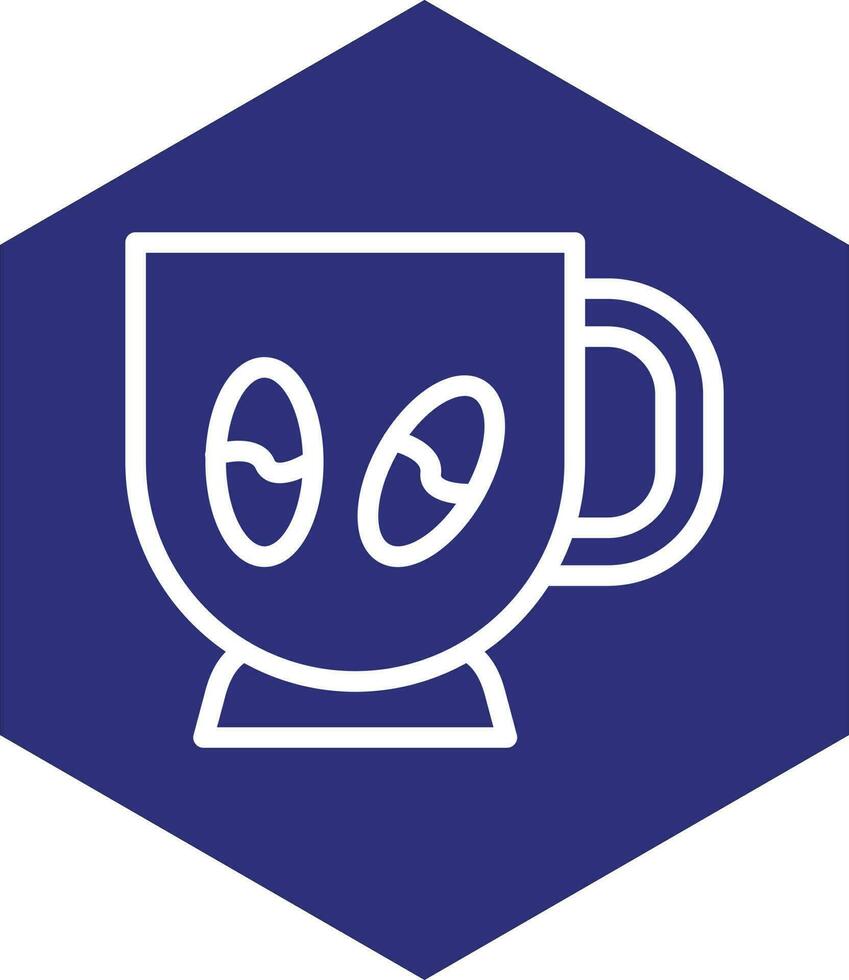 Coffee Cup Vector Icon Design