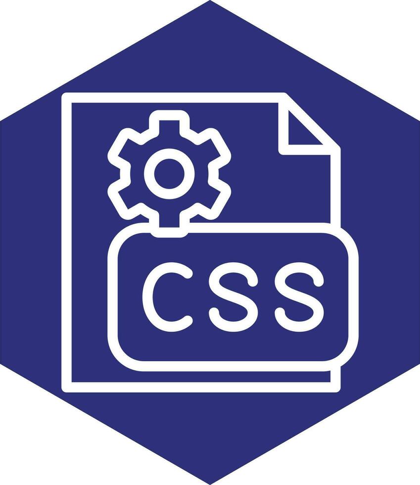 CSS Code Vector Icon Design