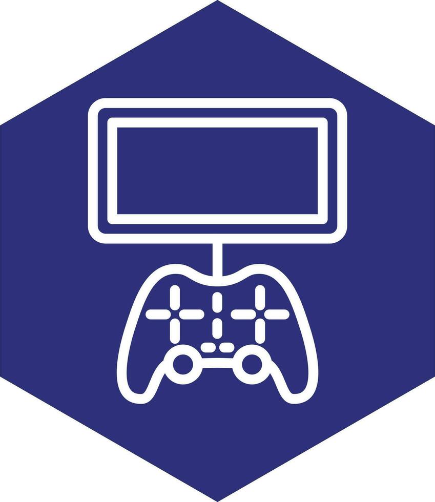 móvil juego consola vector icono diseño