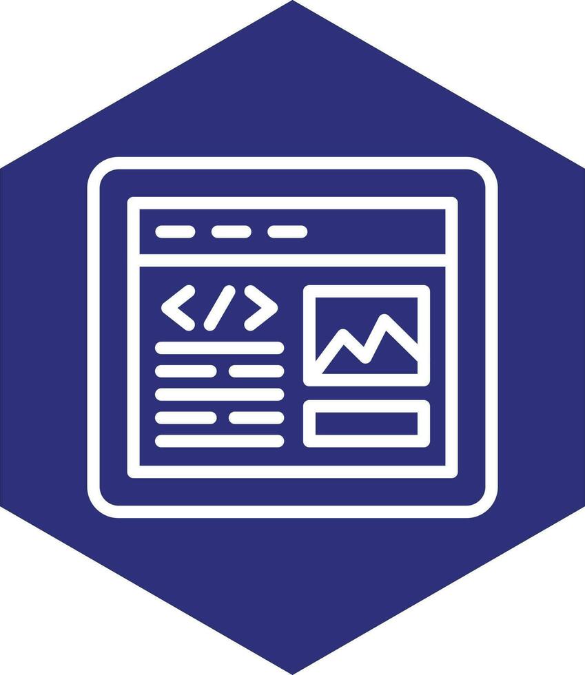 diseño de icono de vector de ux de sitio web