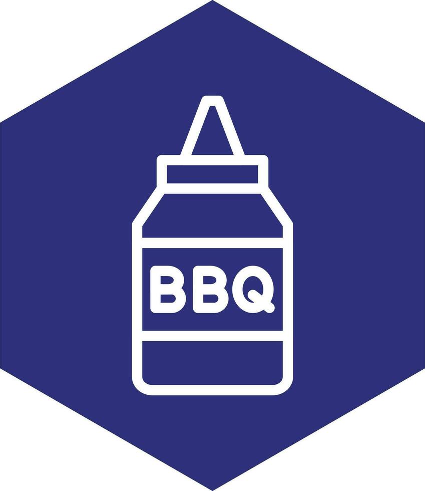 Bbq Sauce Vector Icon Design