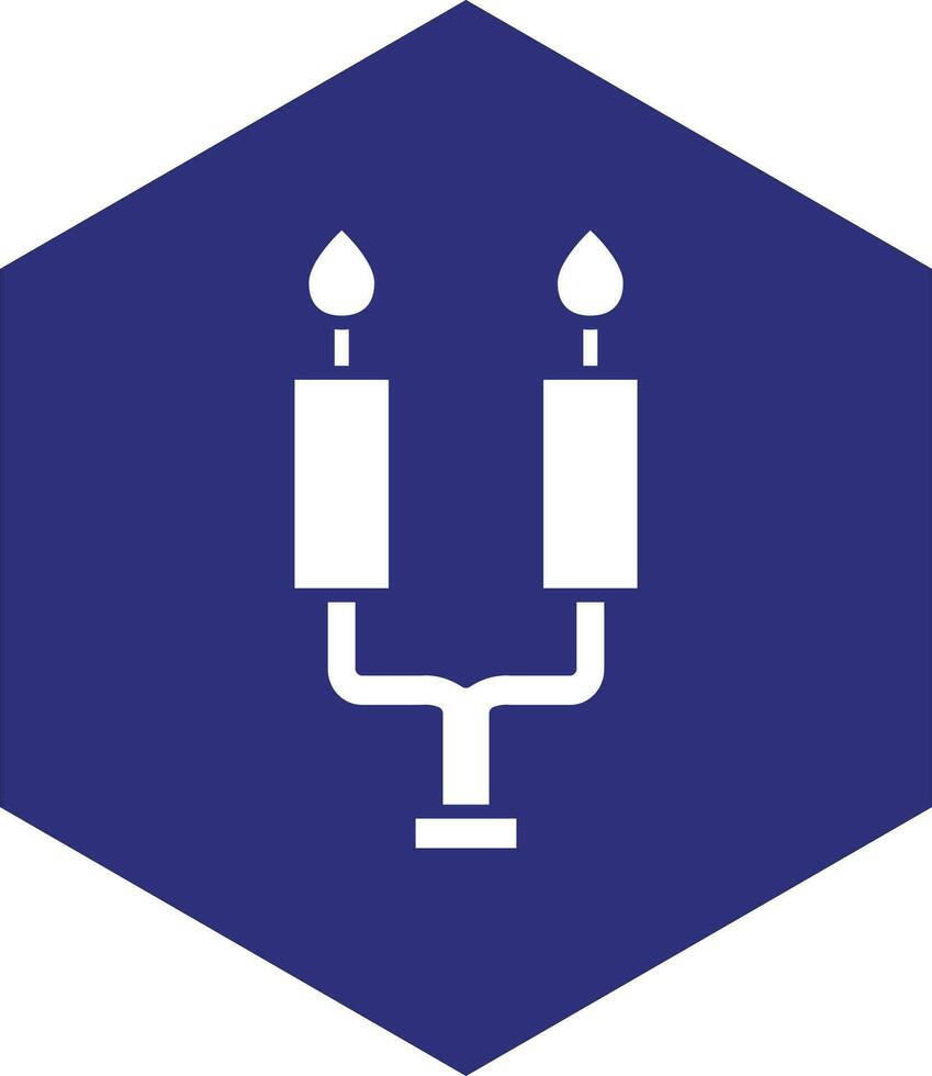 Candlestick Vector Icon design