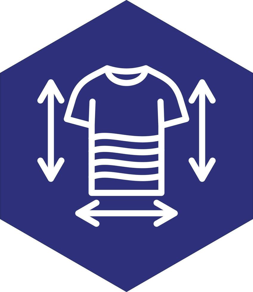 Clothes Measurement Vector Icon Design
