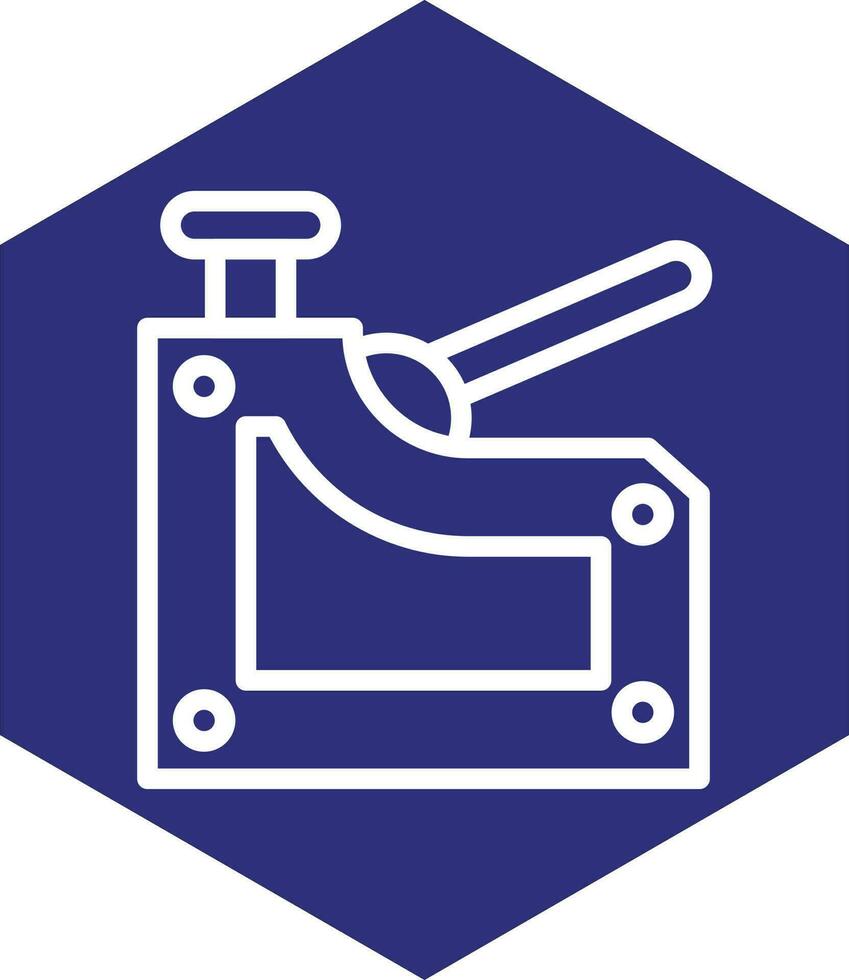 Tacker Vector Icon Design