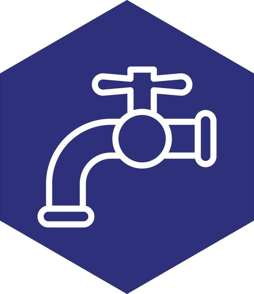 Faucet Vector Icon Design