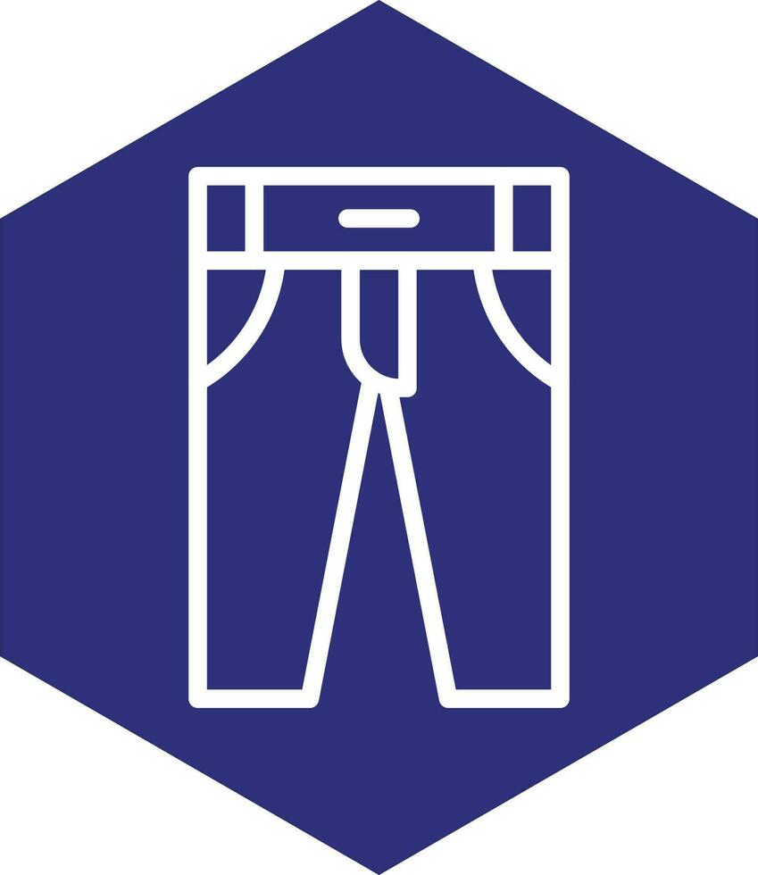 Pants Vector Icon Design