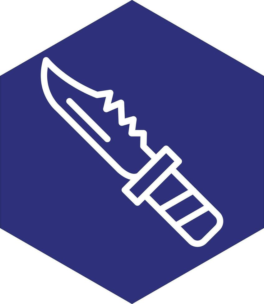 Army Knife Vector Icon Design