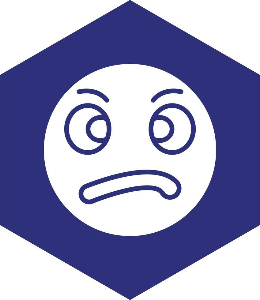 Suspicious Vector Icon design