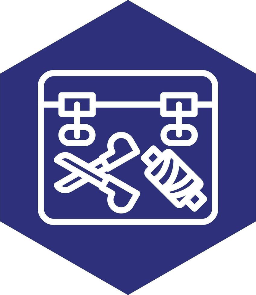 Sewing Box Vector Icon Design