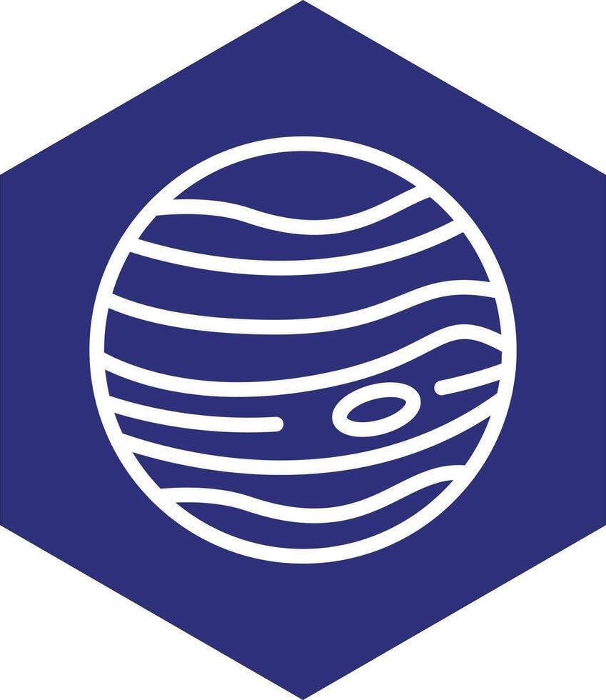 Jupiter Vector Icon Design