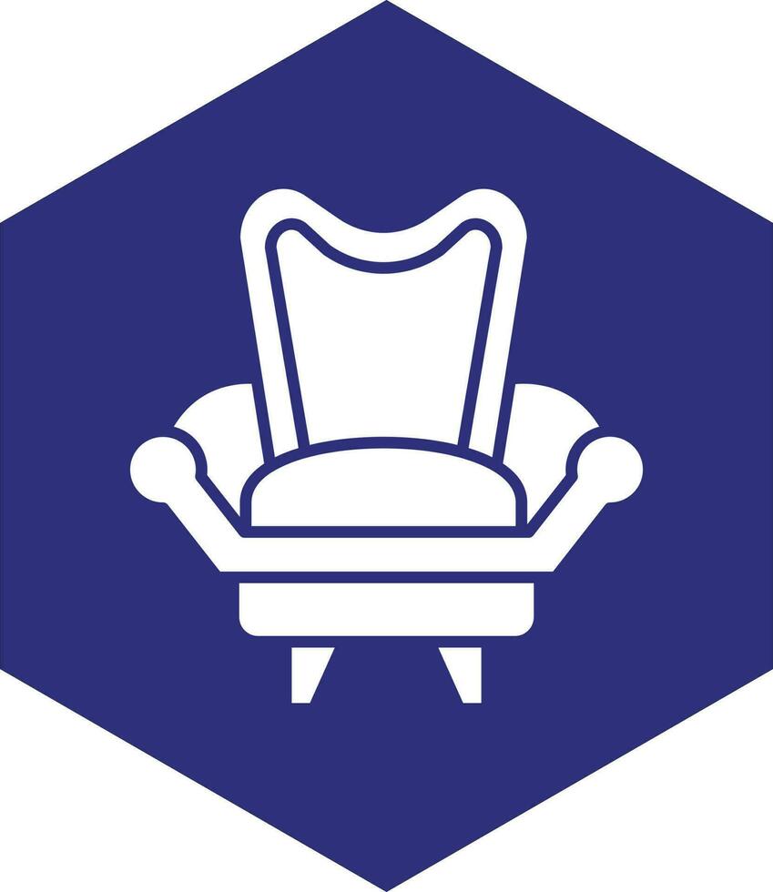 Armchair Vector Icon design