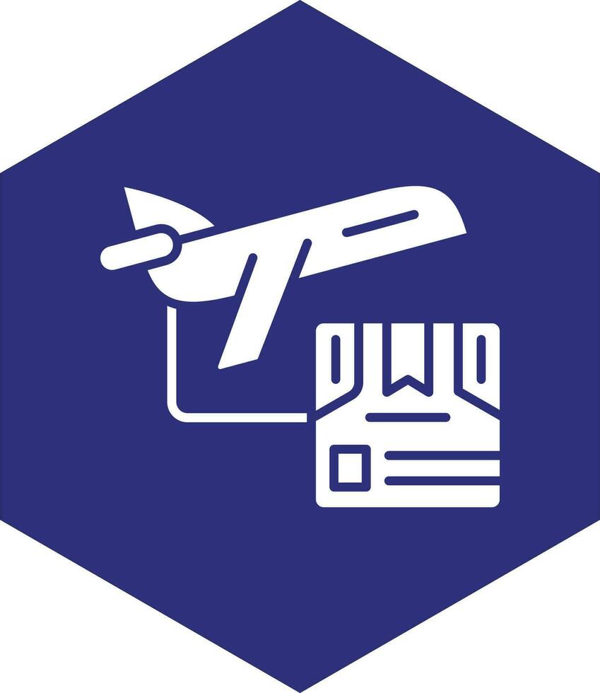 Air Shipping Vector Icon design