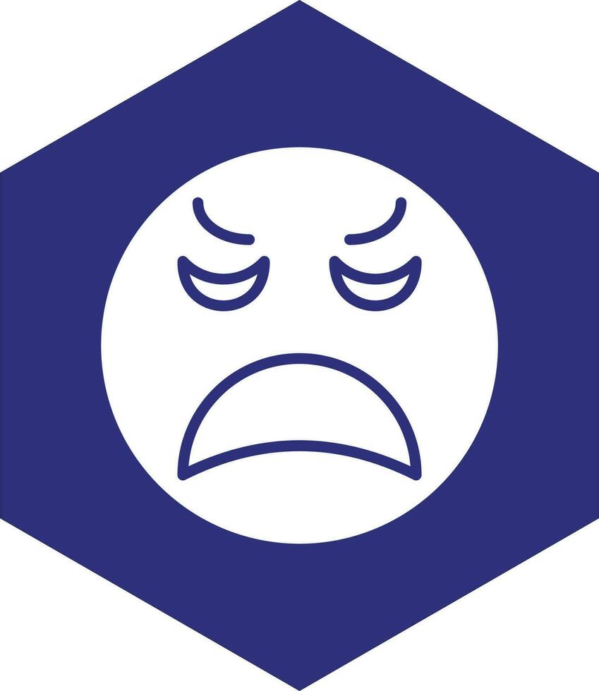 triste vector icono diseño