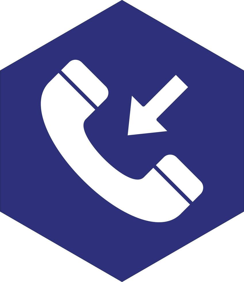 Incoming Call Vector Icon design