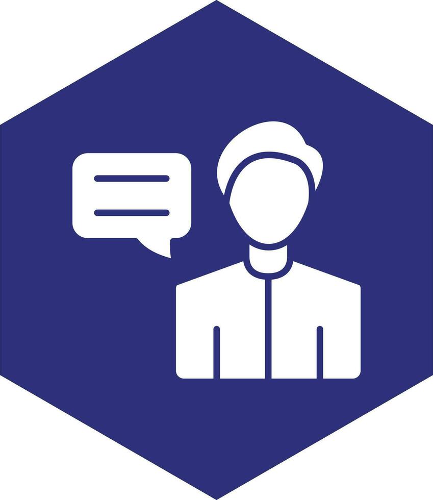 Consultation Vector Icon design