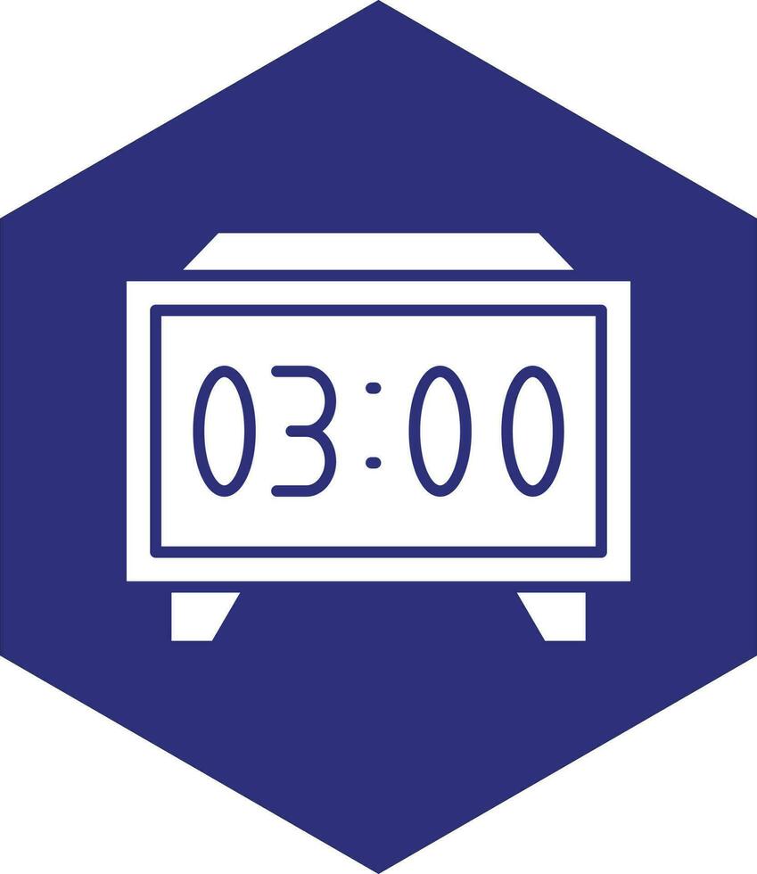Digital Clock Vector Icon design