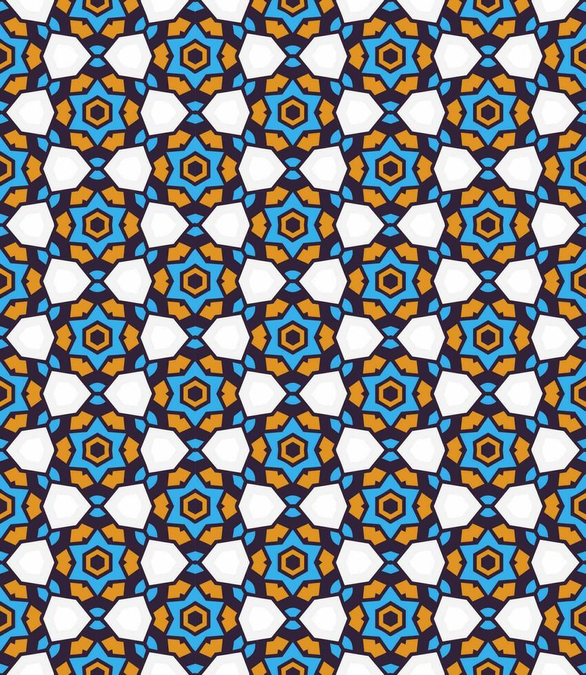 Multi color seamless abstract pattern. Background and backdrop. Multi Colored. Colorful ornamental design. vector