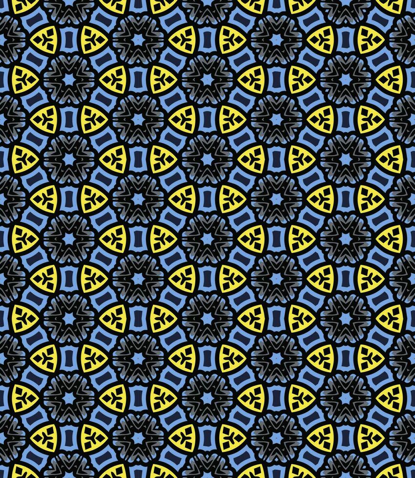 Multi color seamless abstract pattern. Background and backdrop. Multi Colored. Colorful ornamental design. vector