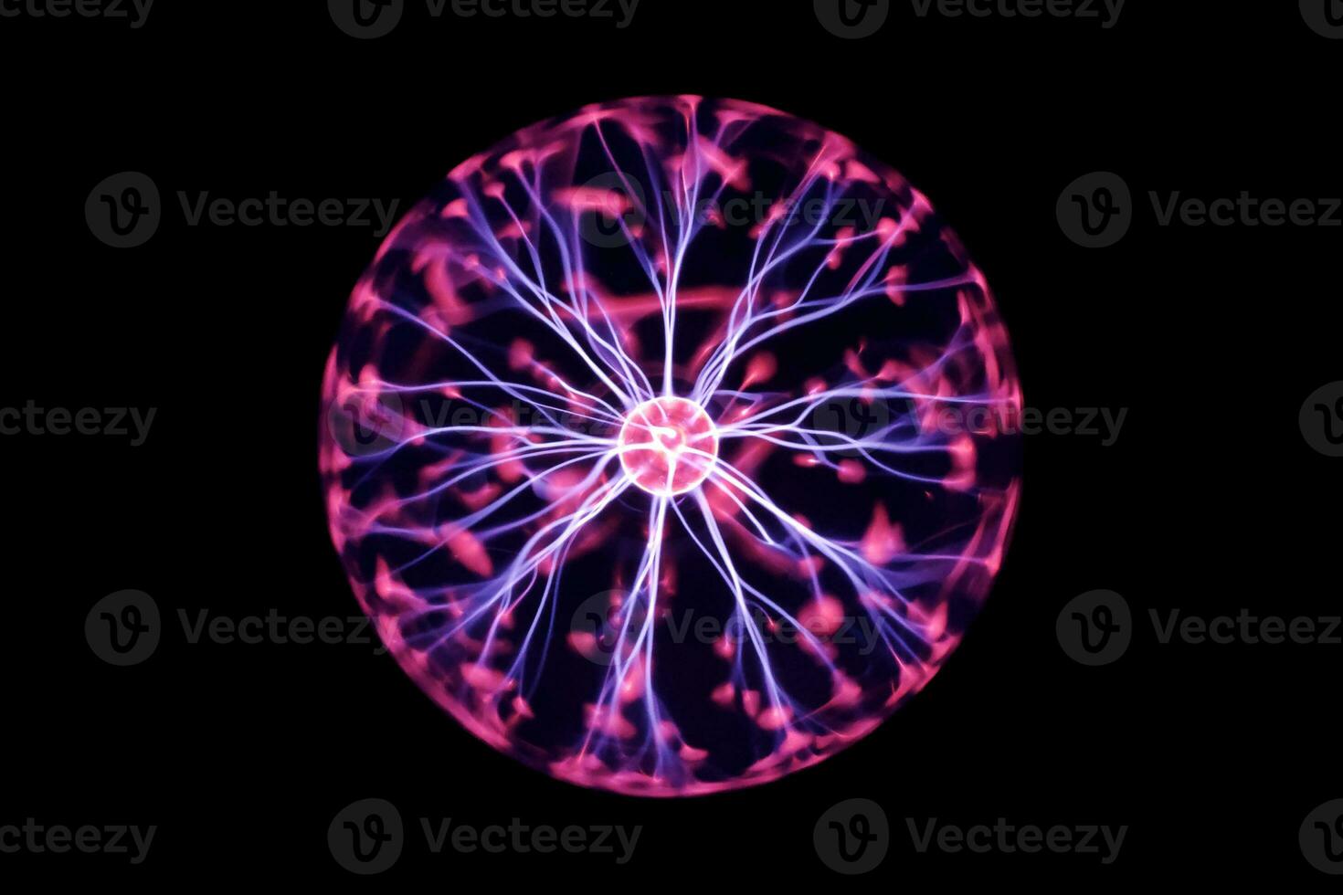 Bursting plasma ball photo