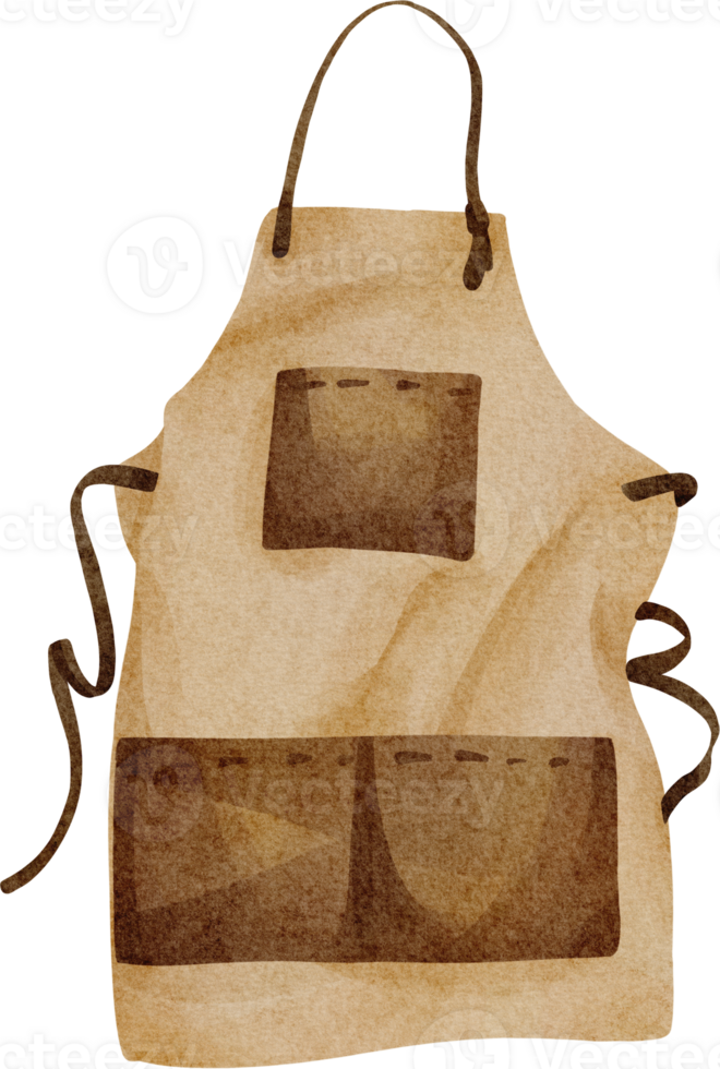 watercolor apron farm clip art png