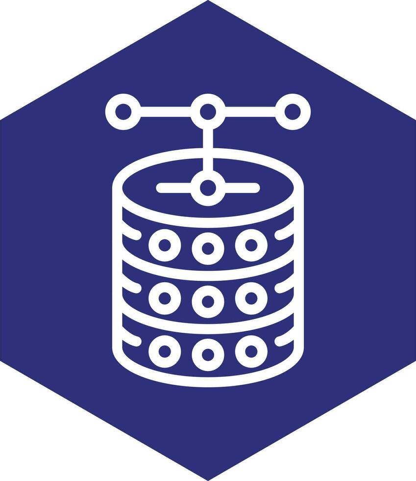 Database Vector Icon Design