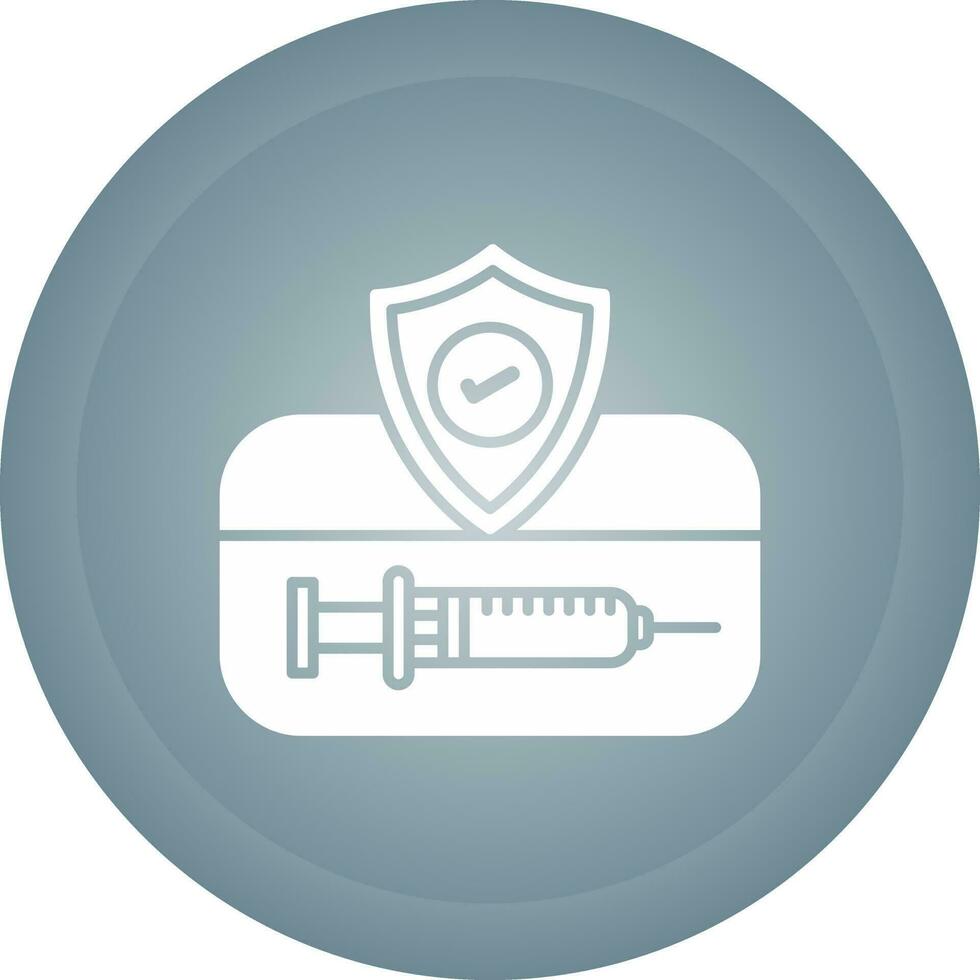Vaccination Card Vector Icon