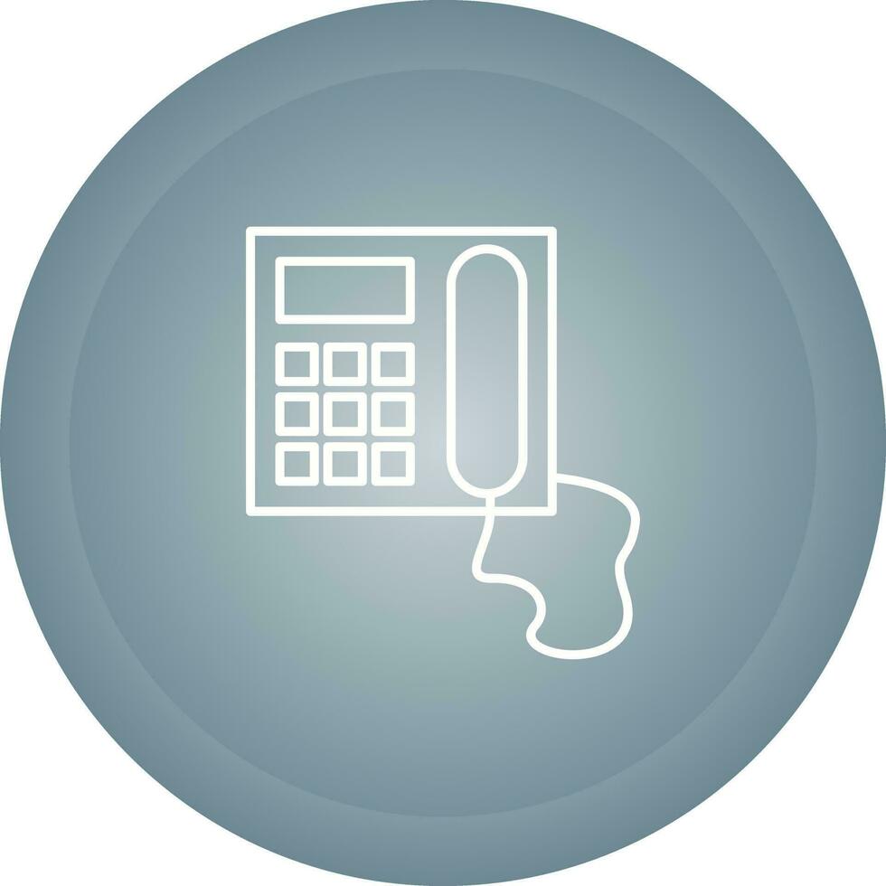 Telephone  Unique Vector Icon