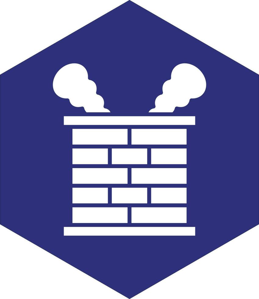 Chimney Vector Icon design