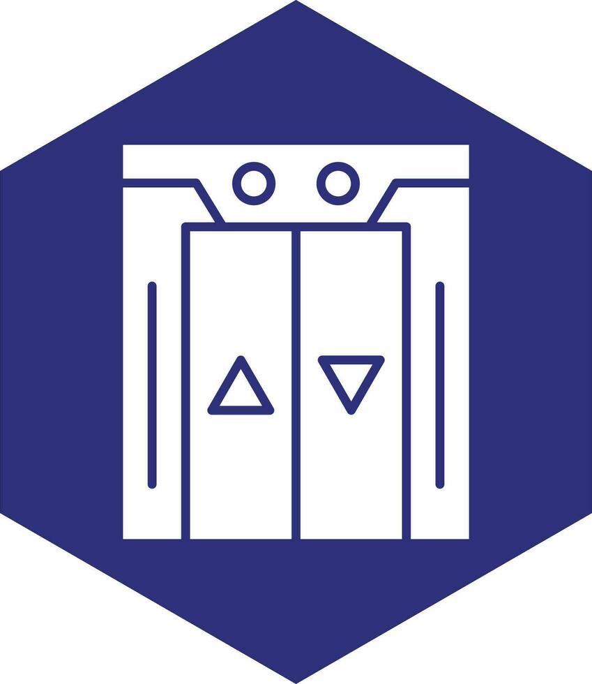 Lift Vector Icon design