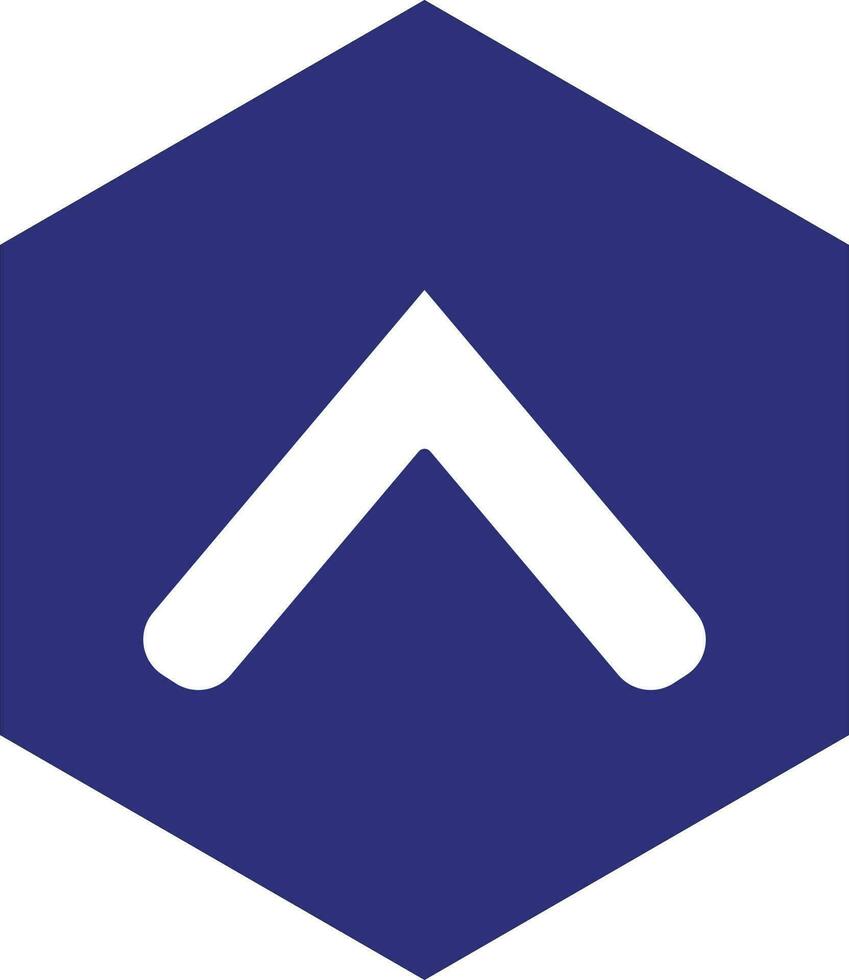 Up Chevron Vector Icon design