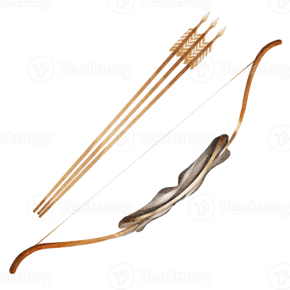 watercolor archery sport png