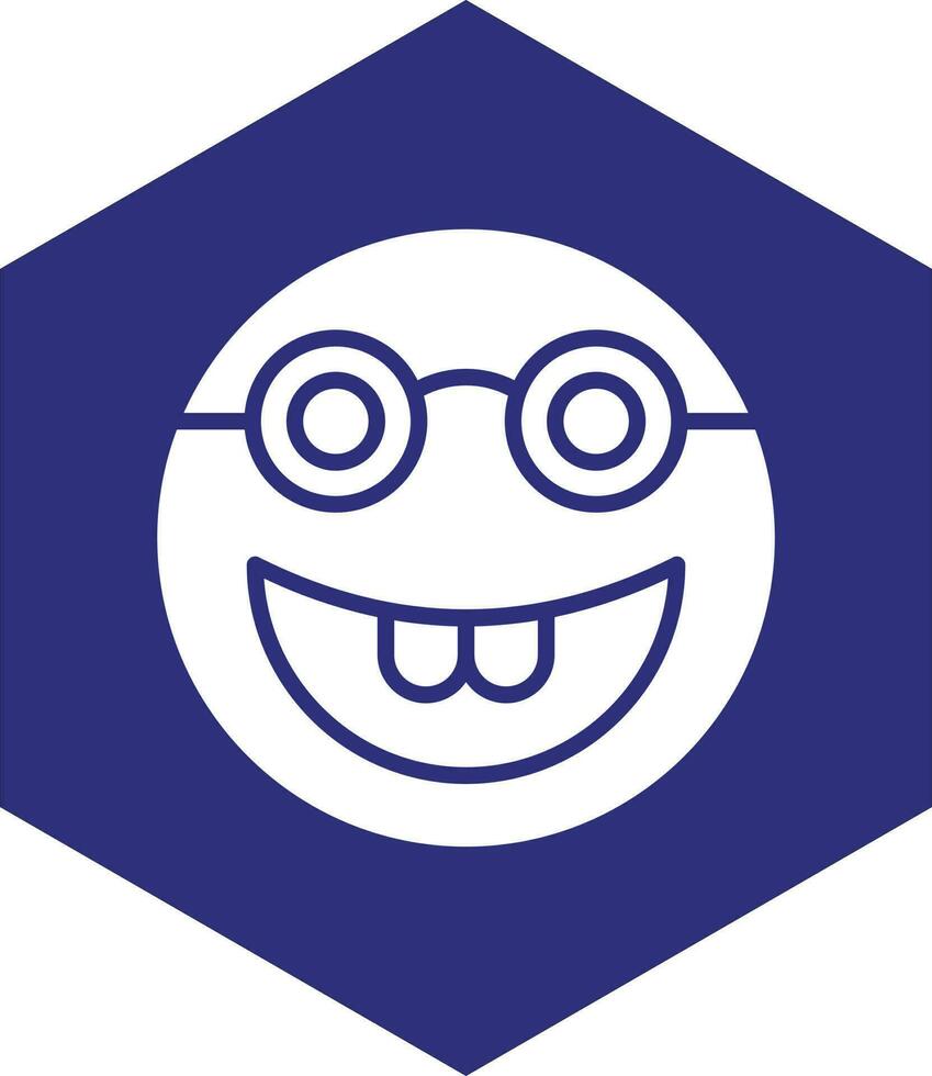 Nerd Vector Icon design