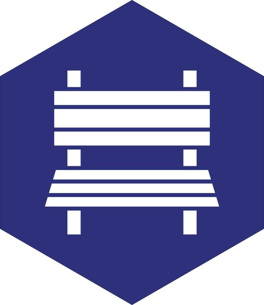 Bench Vector Icon design