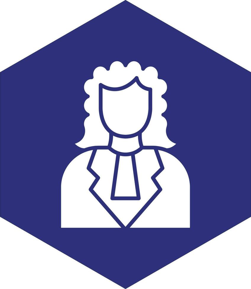 Judge Vector Icon design