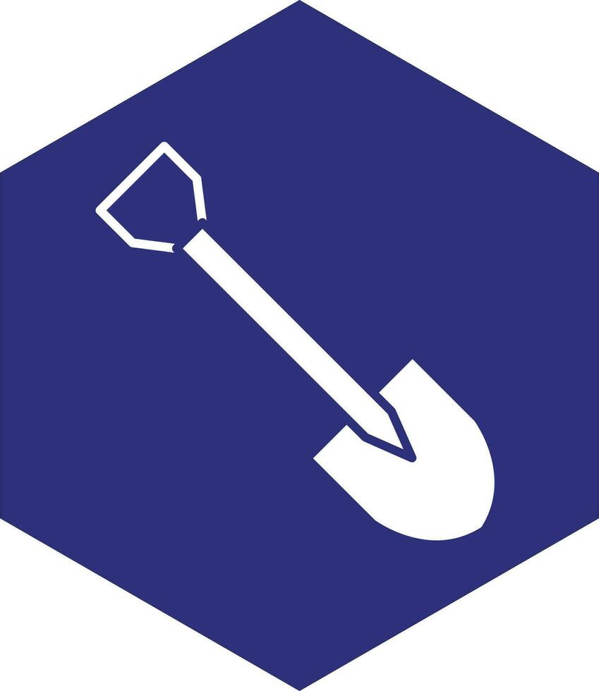 Shovel Vector Icon design