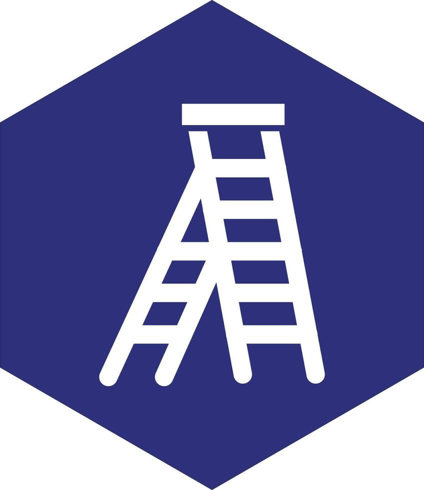 diseño de icono de vector de escalera