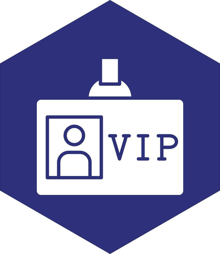 VIP Pass Vector Icon design