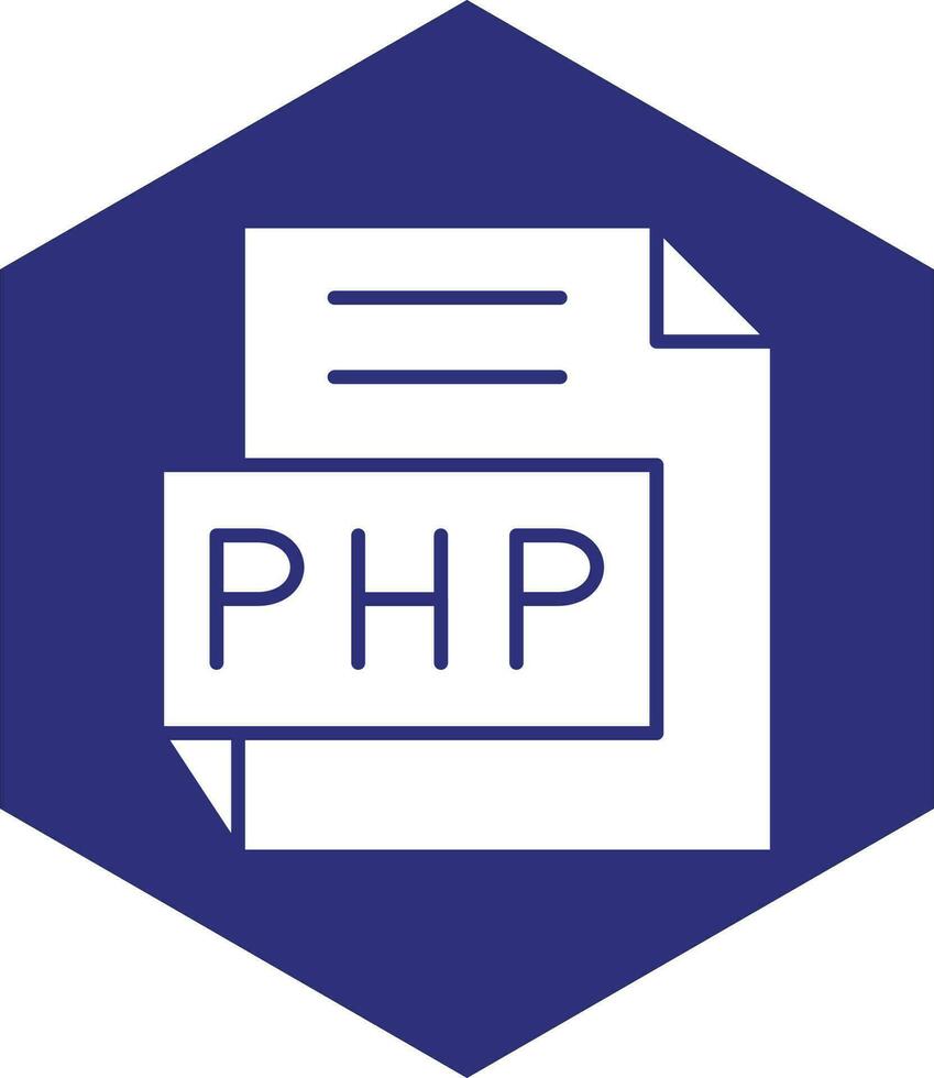 php vector icono diseño