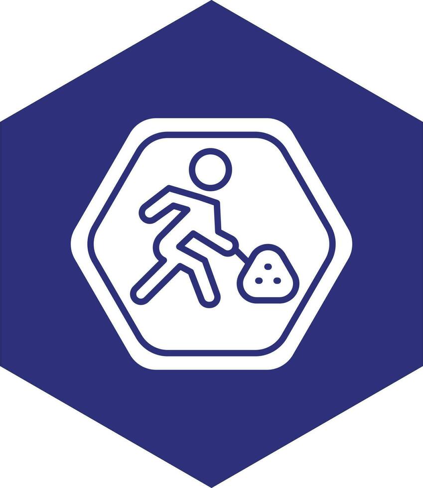 Road Work Vector Icon design