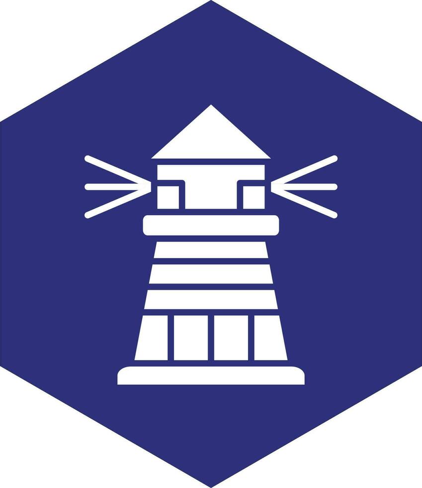 Lighthouse Vector Icon design
