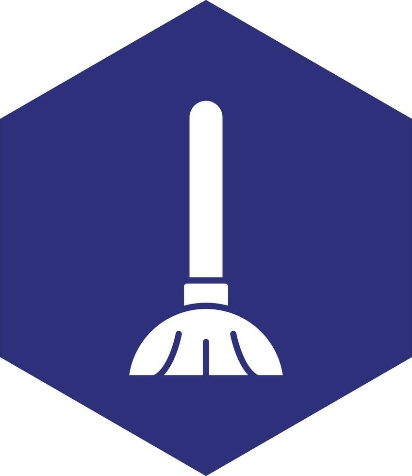 Broom Vector Icon design