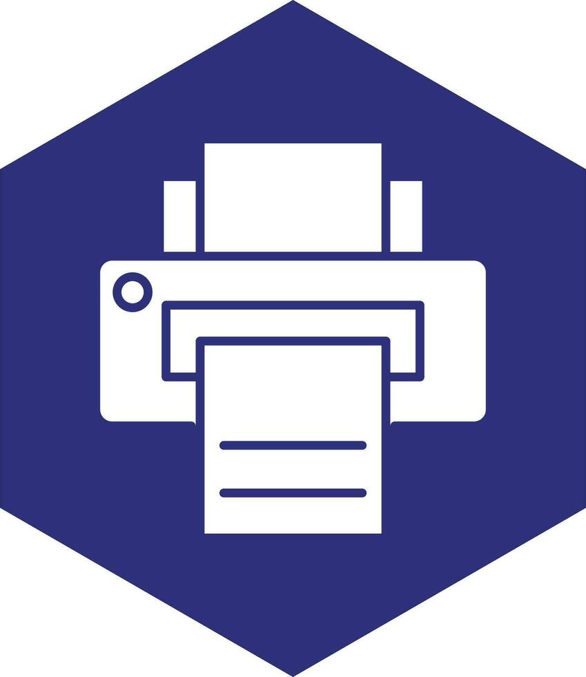 Printer Vector Icon design